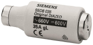 Siemens 5SD8035 DIAZED-Sicherungseinsatz 