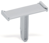 WAGO 2009-196 Gruppenschildträger,grau 