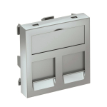 OBO DTG-2RM AL1 Datentechnikträger f.2 