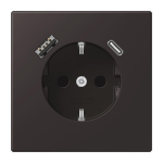 Jung SCHUKO-Steckd.m.USB  LC1520-15CA248 