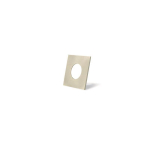 DOTLUX Zierring eckig Messing antik 3433 