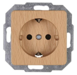 KOPP Steckdose 1f.MILbuche     914831080 