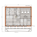Walther Anschlussschrank 436kVA   WA0060 