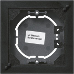 GIRA 0219005 AP-Gehäuse 1fach flach 