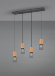 TRIO Pendelleuchte TOSH, 4xE27 304300432 