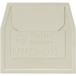 Wieland Abschlussplatte APM 2,5 - 4 / 15 