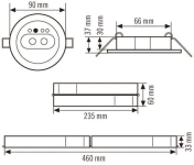 ESY Notleuchte SLG LEDi SC/C  EN10061301 