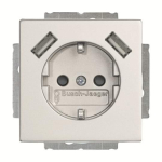 BJ Schuko/USB Steckdose  20 EUCB2USB-83 