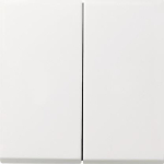 GIRA 0295112 Wippe 2fach Flächenschalter 