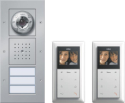 GIRA 049546 Zweifamilienhaus-Paket Video 