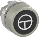 ABB Druckt.flach schwarz Sym. P9MPNNG030 