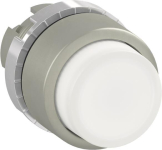 ABB Druckt.hoch weiß bel.Metall P9MPLBSD 