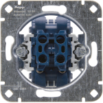 Kopp UP Serientaster Sockel aluminium 