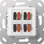 GIRA 569403 Lautsprecheranschluss 4fach 