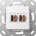 GIRA 569303 Lautsprecheranschluss 2fach 