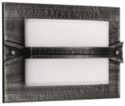 ALBE Wandleuchte Alu schwarz-     606263 
