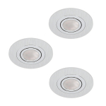 EGLO SET 3xEinbauspot D:100 ALU-   98639 