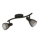 EGLO Spot CAROVIGNO schwarz E14    98622 