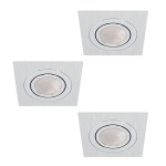 EGLO SET 3xEinbauspot ALU-         98637 
