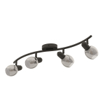 EGLO Spot POLLICA schwarz E14      98626 
