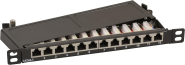 EFB Mini-Patchpanel STP 12xRJ45 37738.12 