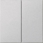 GIRA 537026 Wippe 2fach unbedruckt 