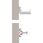Legrand CM002713 Wandkonsole CS200 