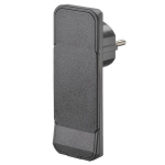 Bachmann Schutzkontaktstecker sw 933.001 