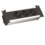 Bachmann KAPSA 3xSchuko sw Strom 927.000 