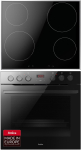 AMICA EHIX933133S sw Einbau-Herdset 