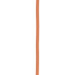 BAIL Textile Cable 2C Orange 3m   139680 