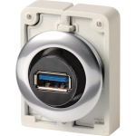 EATON M30C-FUSB Einbaubuchse Flat 187082 