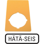 EATON M22-XZK-SF99 Schild NOT-AUS 216477 