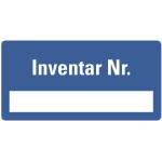 HEIN 7012 Inventaretiketten Inv.Nr. 