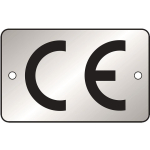 HEIN 8733 CE-Zeichen rechteckig 