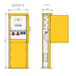 Walther Energiesäule Edelstahl  84301016 