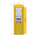 Walther Pollersäule m.RCD TypA  83314510 