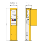 Walther Energiesäule Edelstahl  84201020 