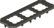 OBO GB3 P2 Abdeckplatte 3-fach EK 
