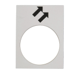 Schneider Bezeichnungsschild   ZB2BY4964 