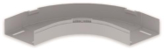 Unex Flachbogen 90° lichtgrau      66160 