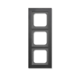 BJ Abdeckrahmen schwarz matt    1723-275 