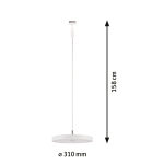 Paulmann LED Pendelleuchte         94901 