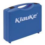 Klauke Kunststoffkoffer Blau Kpl    KKML 