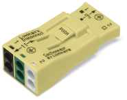 WAGO 873-953 Leuchtensteckverbinder, 