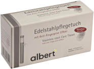 ALBERT Edelstahlpflegetücher      690027 