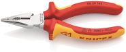 Knipex VDE-Spitzkombizange 145mm  826145 