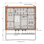 Walther Anschlussschrank       WA0040TSG 