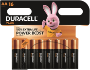 Duracell batt.1,5V    Plus-Boost-AA CP16 
