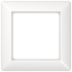 Jung Rahmen 1fach              SPAS581WW 